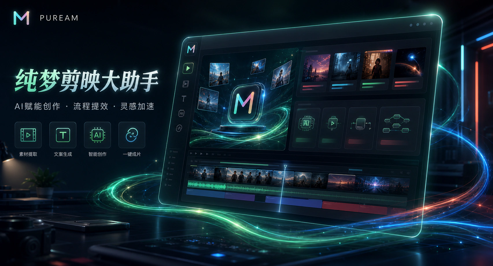 纯梦AI创作平台本地 UI CG 原画